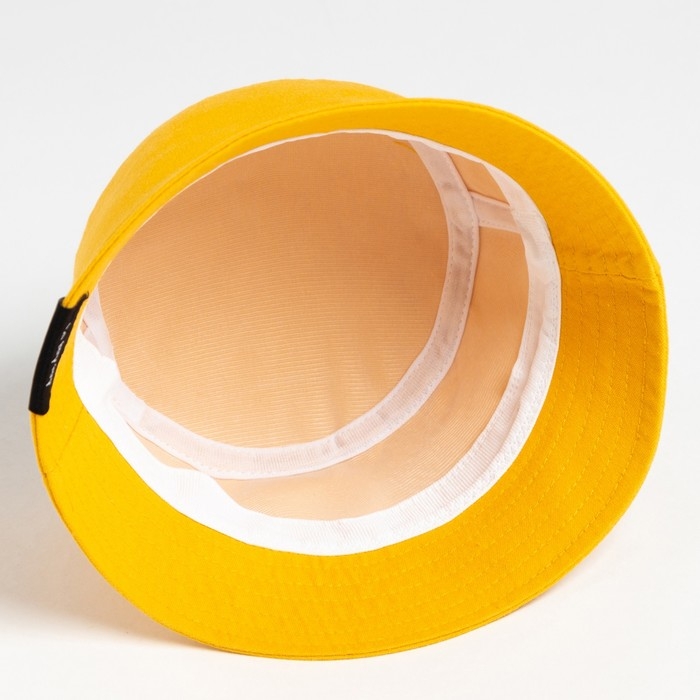 Панама детская Панама детская "Классика" MINAKU цвет жёлтый, р-р 52