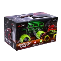 Джип радиоуправляемый &laquo;Бигфут&raquo;, 1:20, работает от аккумулятора, цвет чёрно-зелёный