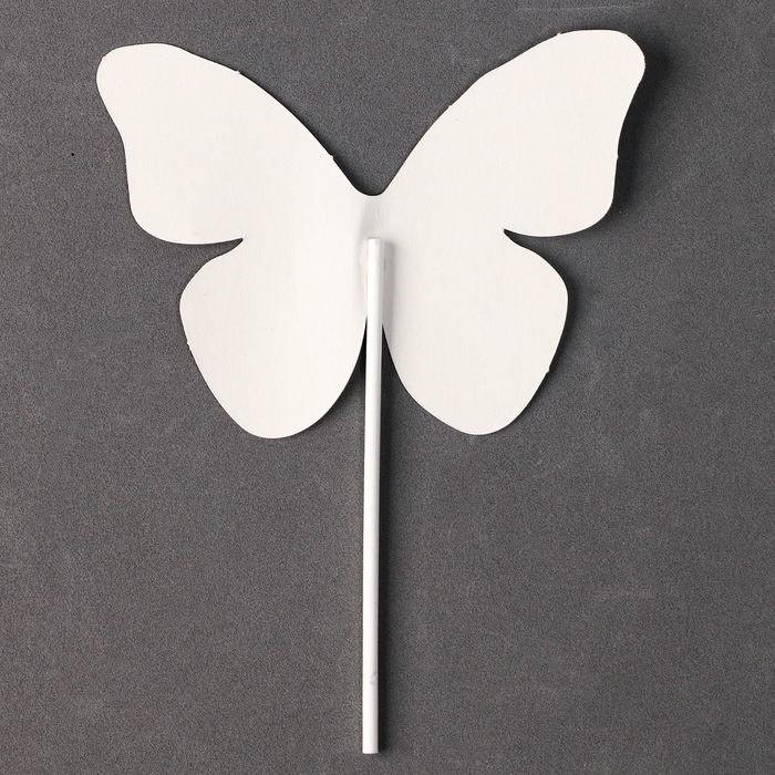 Набор топперов &laquo;Девушка с бабочками&raquo;, набор 7 шт., цвет фиолетовый