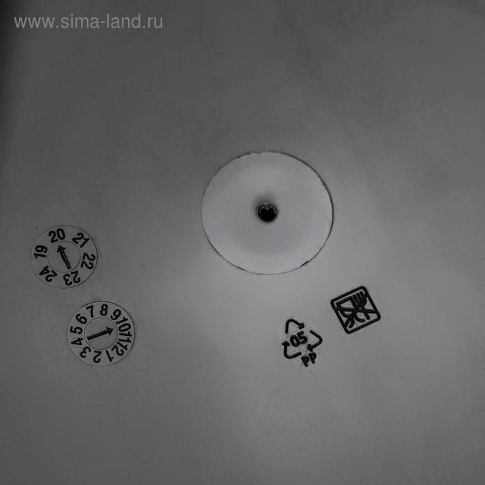 Контейнер для мусора &laquo;Твин&raquo;, 25 л, цвет синий