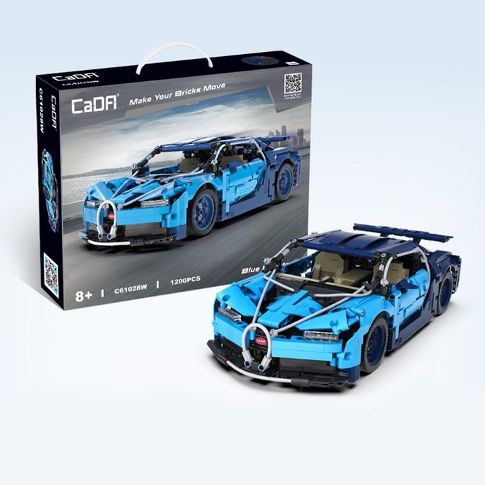 Конструктор &laquo;Техно. Спорткар&raquo;, 1200 деталей