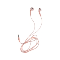 Наушники U19, проводные, вкладыши, 1 м, Jack 3.5 мм, розовые Наушники U19, проводные, вкладыши, 1 м, Jack 3.5 мм, розовые