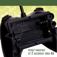 Грузовик радиоуправляемый &laquo;Военный&raquo;, работает от аккумулятора, цвет зелёный