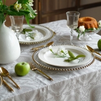 Скатерть "Этель" Classicism 146х180см, 100% хлопок, саржа 190 г/м2 Скатерть "Этель" Classicism 146х180см, 100% хлопок, саржа 190 г/м2