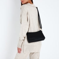 Сумка кросс-боди на молнии, цвет чёрный Сумка кросс-боди на молнии, цвет чёрный