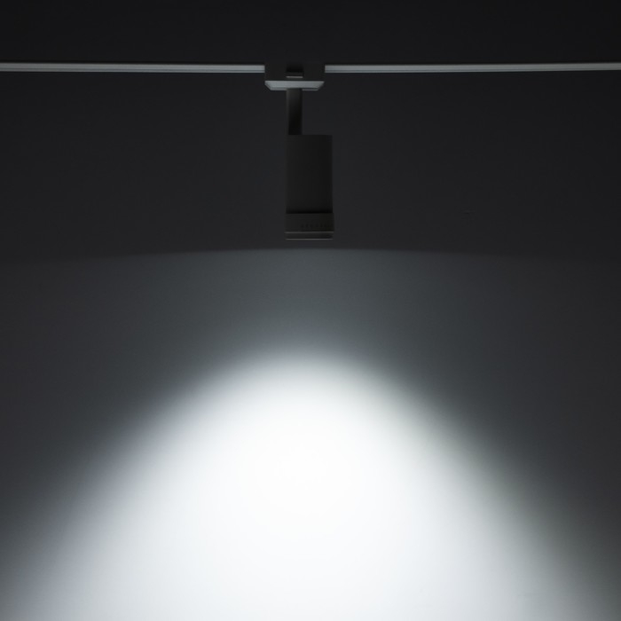 Светильник трековый SLIM Светильник трековый SLIM "Акцент" LED 9Вт 3000K-6000К 48V CRI90 белый 6х6х18,8см