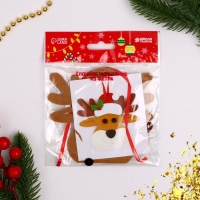 Набор для творчества - создай ёлочное украшение из фетра &laquo;Новогодний олень&raquo;