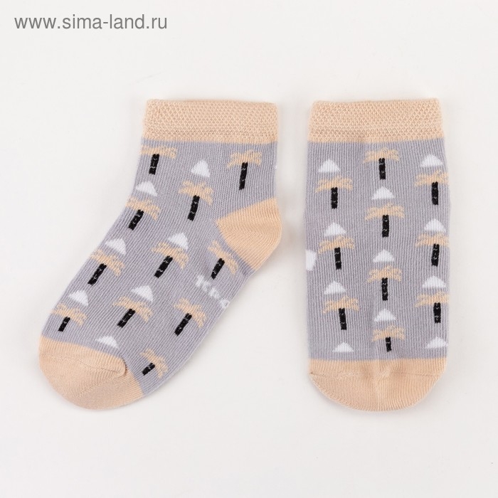 Набор носков Крошка Я &laquo;Слон&raquo;, 2 пары, 8-10 см