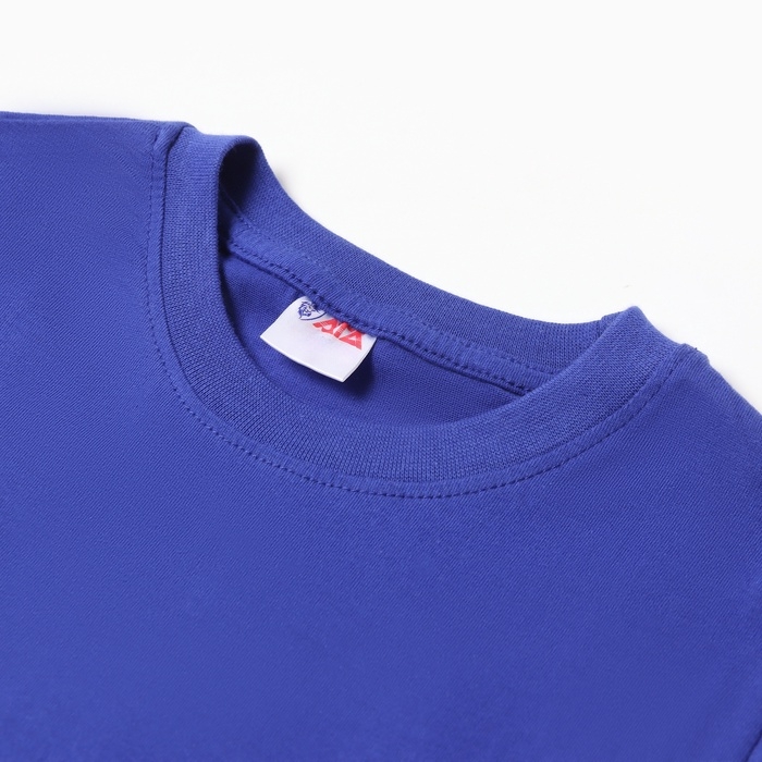 Футболка детская, цвет синий, рост 134