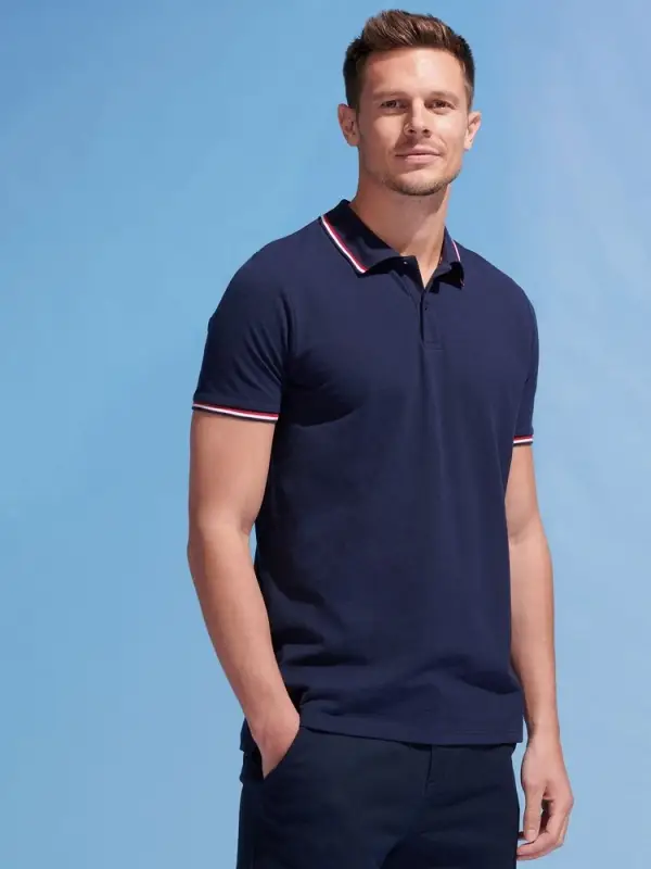 Рубашка поло мужская Prestige Men ярко-синяя, размер S