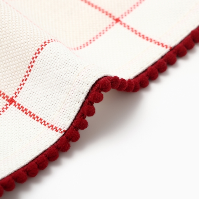 Новый год. Салфетка Этель "Bright cage" 30х40см, 100% хл, рогожка 186 г/м2