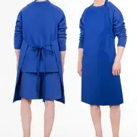 Фартук E1, синий