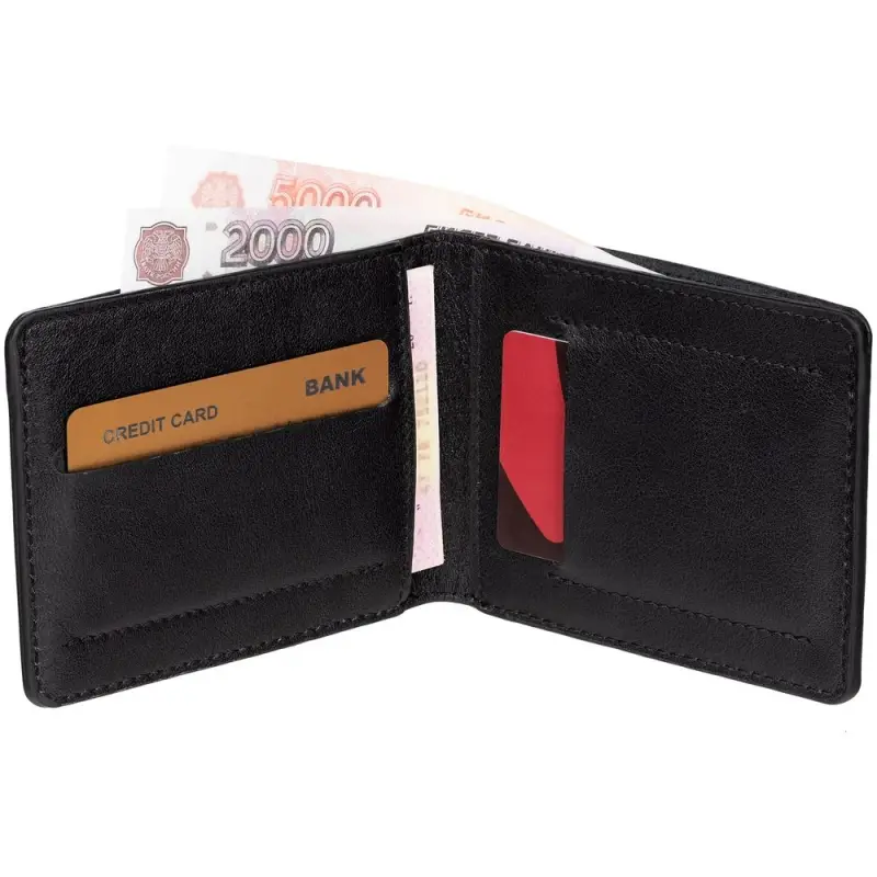 Портмоне Remini, черное Портмоне Remini, черное