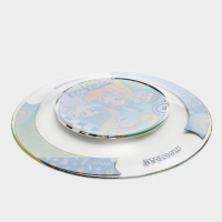 Тарелка стеклянная &laquo;Влад А4. Влад и компания&raquo;, d=19.5 см