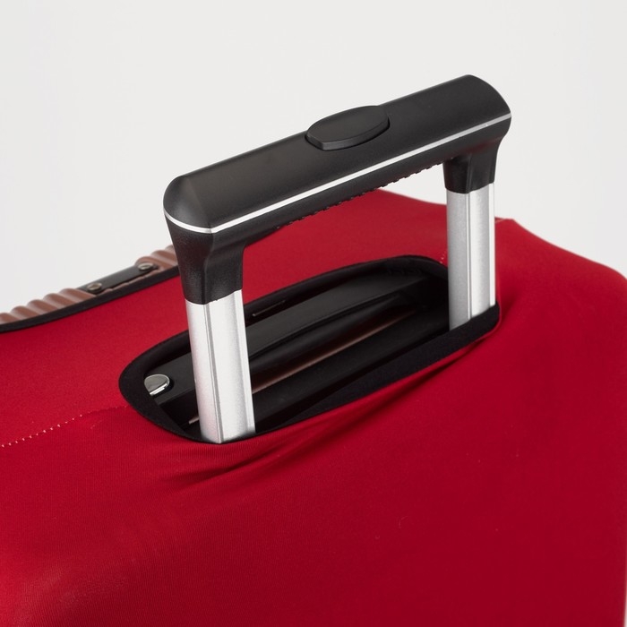 Чехол на чемодан 24 Чехол на чемодан 24", цвет красный