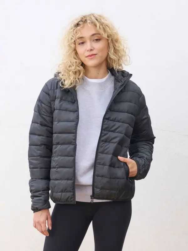 Куртка с капюшоном женская Stream Women, темно-синяя, размер S