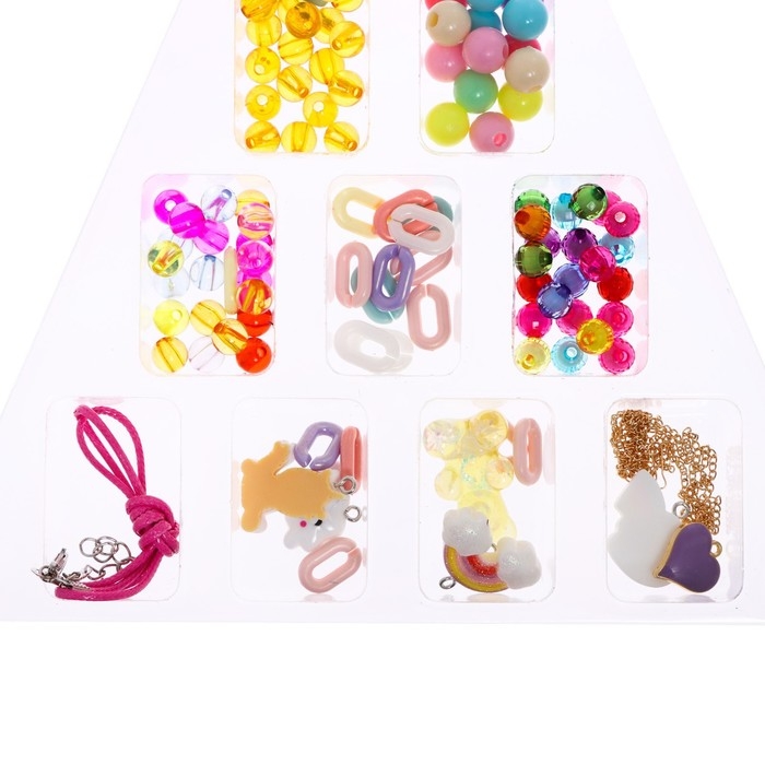 Адвент-календарь на 10 дней &laquo;Создай украшение&raquo;, своими руками, 10 окошек, шармы 6 штук