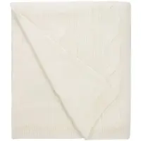 Плед Dantel, молочно-белый Плед Dantel, молочно-белый