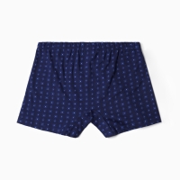 Трусы мужские боксеры, цвет синий, размер 48