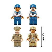 Конструктор Военная зона &laquo;Штурмовой крейсер&raquo;, 4 минифигуры, 539 деталей