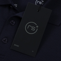 Футболка поло мужская спортивная, размер S (46), цвет синий