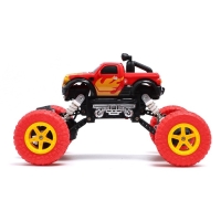 Джип радиоуправляемый «Краулер», работает от аккумулятора, цвет красный Джип радиоуправляемый «Краулер», работает от аккумулятора, цвет красный