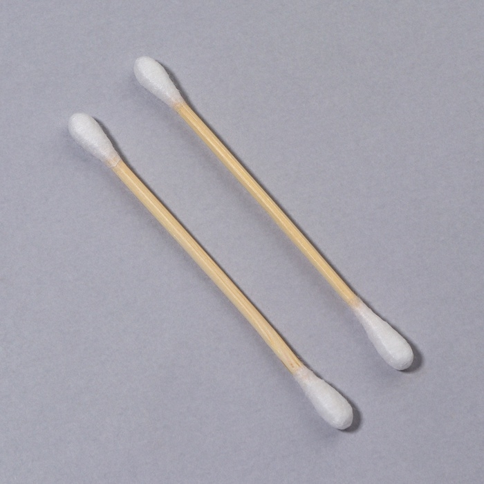 Ватные палочки на деревянной основе, биоразлагаемые, 7 см, 200 шт