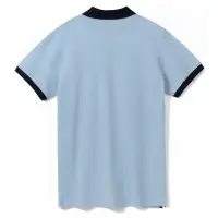 Рубашка поло Prince 190 голубая с темно-синим, размер S