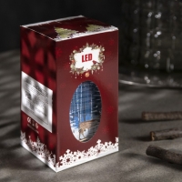 Светодиодная фигура &laquo;Фонарь с оленем&raquo; 6 &times; 13 &times; 6 см, пластик, батарейки AG13х3 (в комплекте), свечение тёплое белое