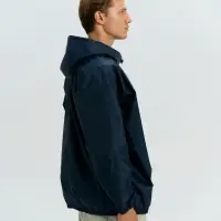 Дождевик-анорак Alatau, укороченный, темно-синий, единый размер