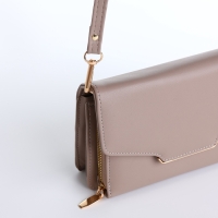 Сумка женская на молнии, цвет серый Сумка женская на молнии, цвет серый