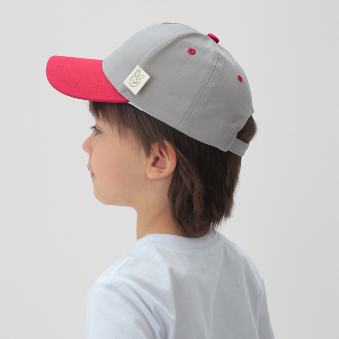 Кепка детская KAFTAN р.52-54 серый/красный Кепка детская KAFTAN р.52-54 серый/красный