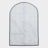 Чехол для одежды Доляна «Мармелад», ПВХ окно, 60×90 см, цвет белый Чехол для одежды Доляна «Мармелад», ПВХ окно, 60×90 см, цвет белый