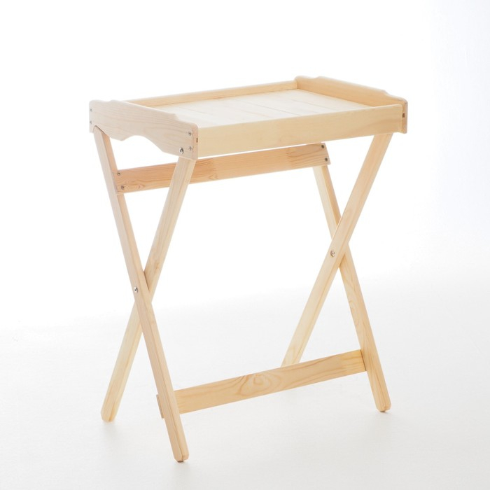 Столик сервировочный складной, 60&times;40&times;73см, из хвои