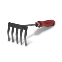 Малые прямые грабли, 5 зубцов, длина 25 см, металл, деревянная ручка, Greengo Малые прямые грабли, 5 зубцов, длина 25 см, металл, деревянная ручка, Greengo