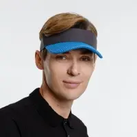 Козырек Grand Slam, темно-серый с синим