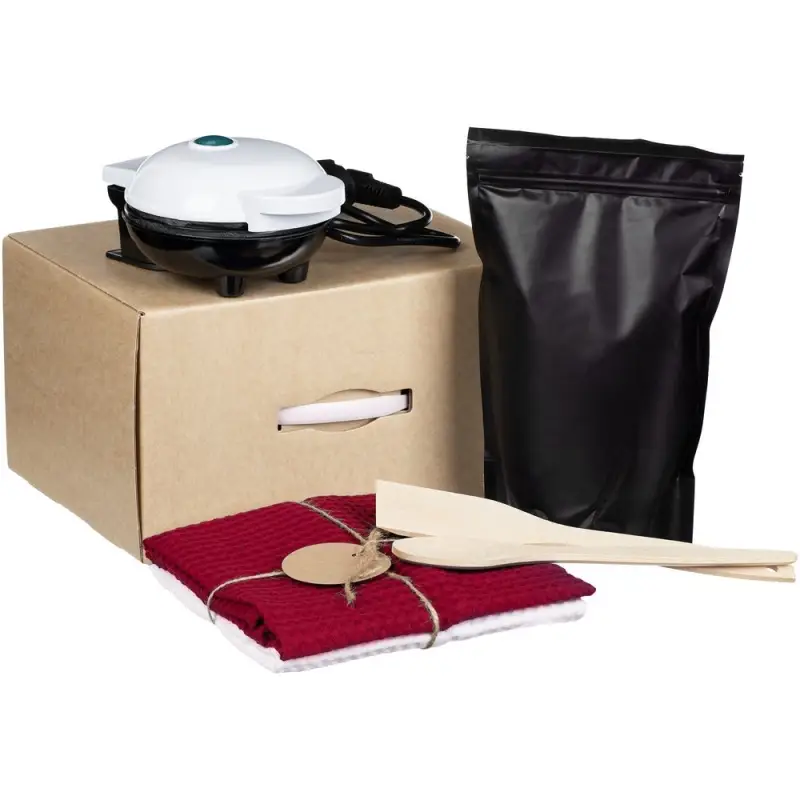 Коробка Matter High Light, крафт с белой ручкой Коробка Matter High Light, крафт с белой ручкой