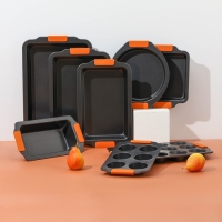 Противень для выпечки Magistro French Bakery, 27×22,5×4 см, антипригарное покрытие Противень для выпечки Magistro French Bakery, 27×22,5×4 см, антипригарное покрытие