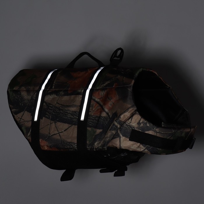 Спасательный жилет для собак 40-50 кг, размер XXL (ДС 48, ОГ 88-124, ОШ 62-90 см) Спасательный жилет для собак 40-50 кг, размер XXL (ДС 48, ОГ 88-124, ОШ 62-90 см)