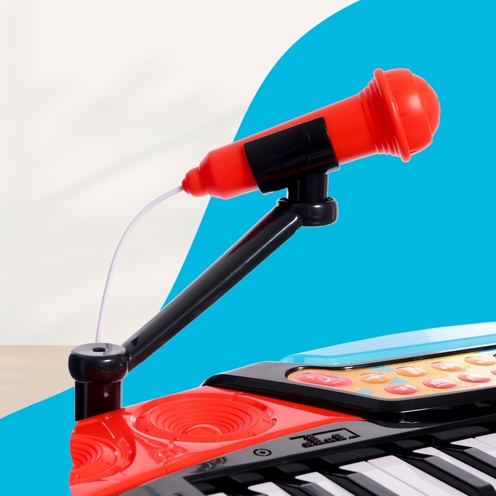 Синтезатор напольный &laquo;Композитор&raquo;, звуковые, световые эффекты, с микрофоном