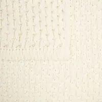 Плед Serenita, молочно-белый