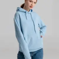 Толстовка с капюшоном Slam 320 голубая, размер XS Толстовка с капюшоном Slam 320 голубая, размер XS