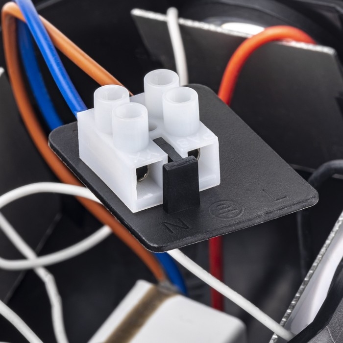 Светильник настенный накладной Duwi NUOVO 103x103x77мм 4Вт пластик 3000К IP 54 черный 4 луча 990523 Светильник настенный накладной Duwi NUOVO 103x103x77мм 4Вт пластик 3000К IP 54 черный 4 луча 990523