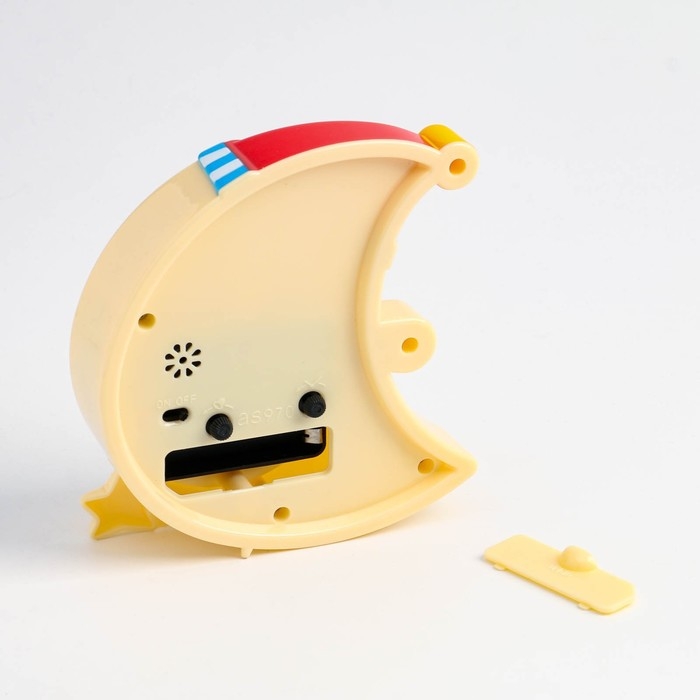 Часы - будильник настольные Часы - будильник настольные "Месяц" детские, дискретный ход, d-7 см, 13 х 11 см, АА