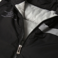 Жилет утеплённый для мальчиков, цвет чёрный, рост 110-116 см