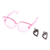 Кукла шарнирная «Крутая малышка» с аксессуарами, в шубке Кукла шарнирная «Крутая малышка» с аксессуарами, в шубке