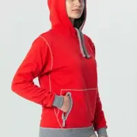 Толстовка Revers, серая с красным, размер XS Толстовка Revers, серая с красным, размер XS