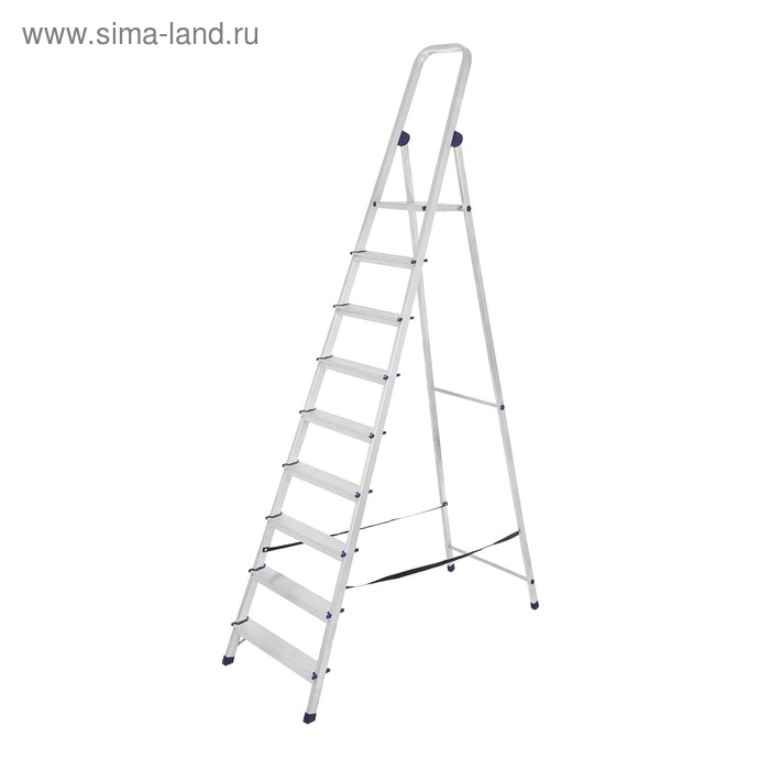 Стремянка ТУНДРА, алюминиевая, 9 ступеней, 1880 мм Стремянка ТУНДРА, алюминиевая, 9 ступеней, 1880 мм