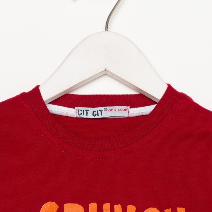 Свитшот для мальчика цвет бордовый, рост 98 Свитшот для мальчика цвет бордовый, рост 98