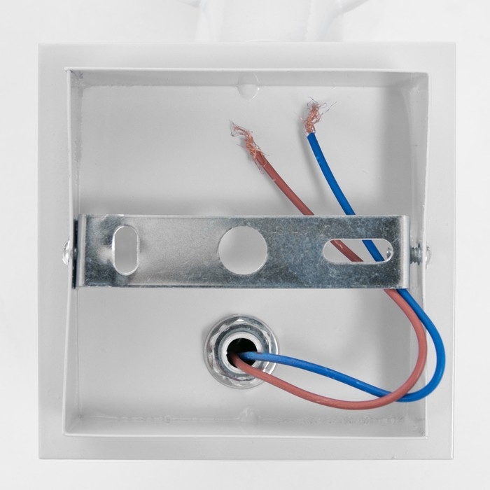 Бра Бра "Человечек" E27 40Вт белый 14х14х17 см